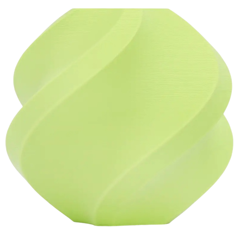 Філамент Bambu Lab PLA Matte Apple Green, 1.75мм, 1кг, без котушки, світло-зелений