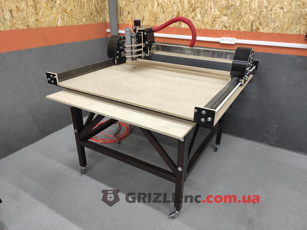 Фрезерный станок с ЧПУ GRIZLI Master 1000х1200мм настольный - Ручной фрезер 0.8кВт