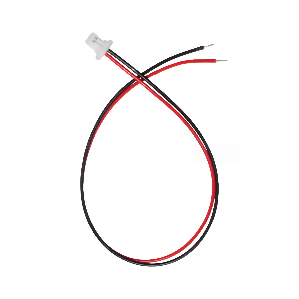 ПВХ кабель 30AWG 300мм із роз’ємом JST SH1.0 Female 2P