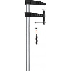 Чавунна струбцина Bessey 1500x120 з посиленою рейкою і Т-подібною ручкою TGK150K