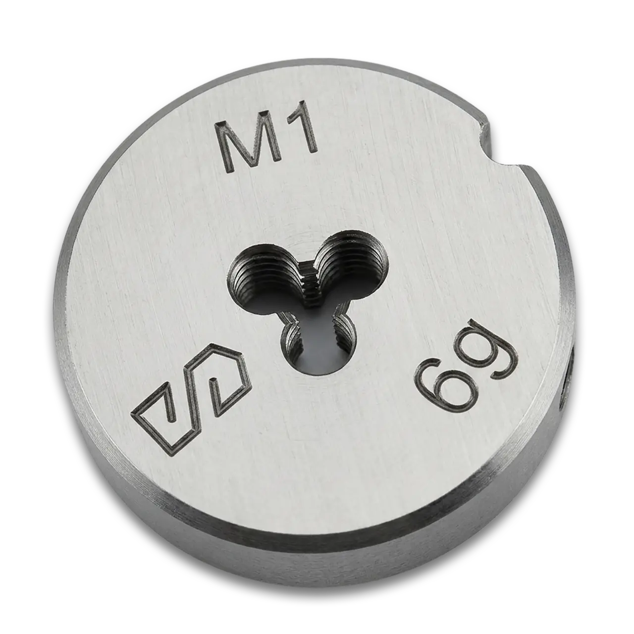 Плашка М1,0×0,25 9ХС DIN223 6g
