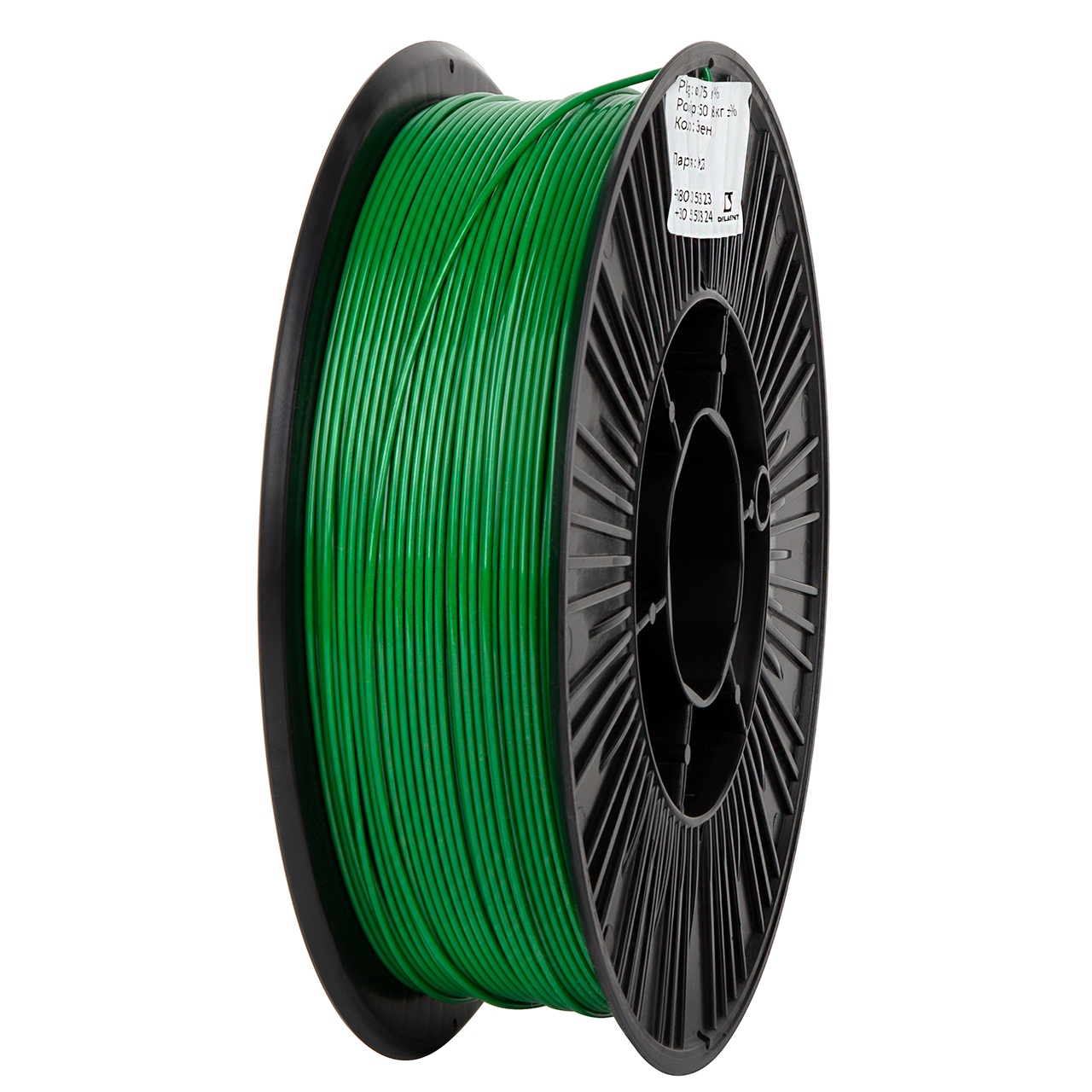 Філамент DSF PETG Green, 1.75мм, 0.78кг, зелений