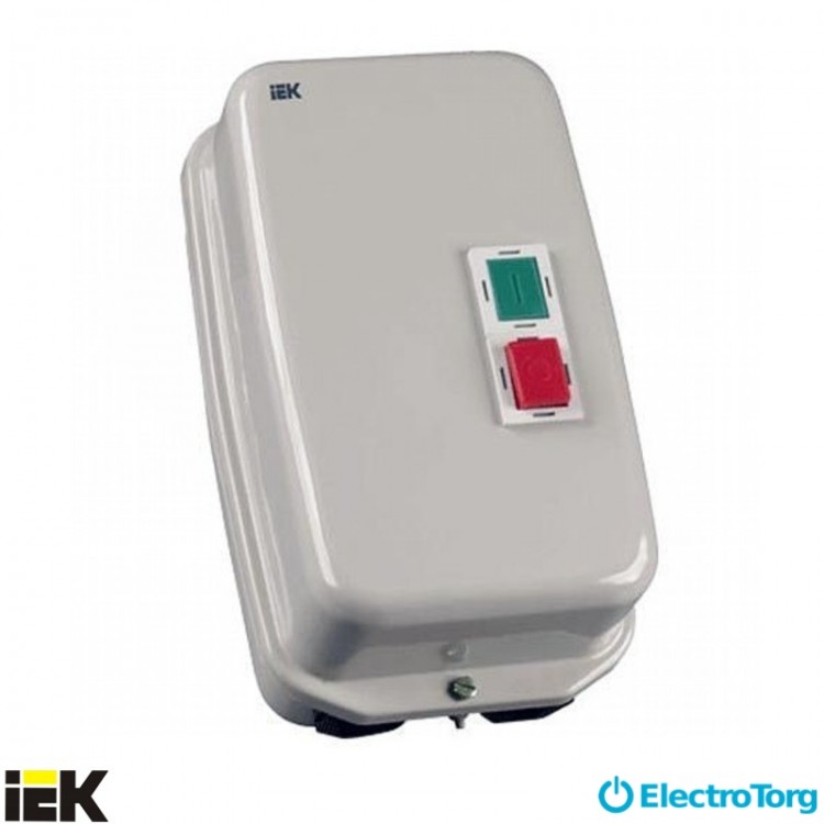 Контактор КМИ46562 65А в оболочке Ue=380В/АС3 IP54 ИЭК (IEK)
