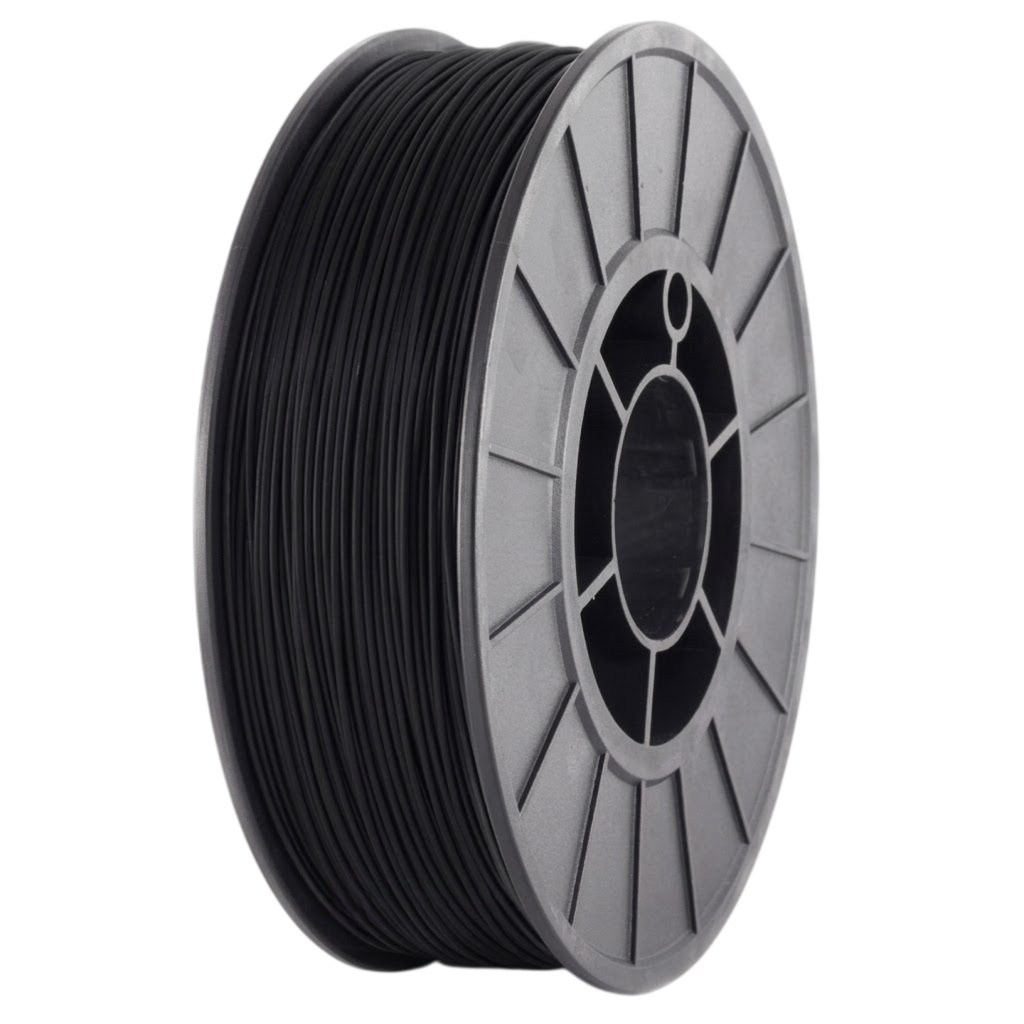 Філамент MF Elastan D100 Black, 1.75мм, 0.75кг, чорний