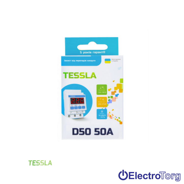 Реле напряжения D50 TESSLA
