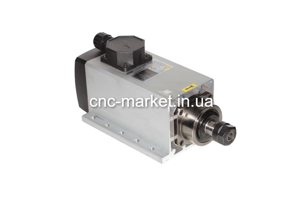 Шпиндель HQD GDF53-18/3.5 с воздушным охлаждением 3.5 кВт ER20 (380V)