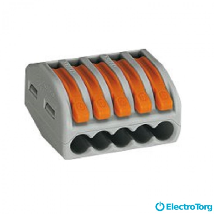Клеммник 222-415 5 входов ElectroTorg (ЭлектроТорг)