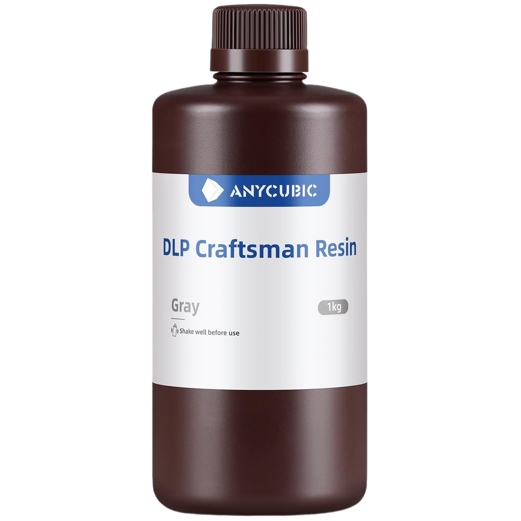 Смола фотополімерна Anycubic DLP Craftsman Resin, 1кг, сіра