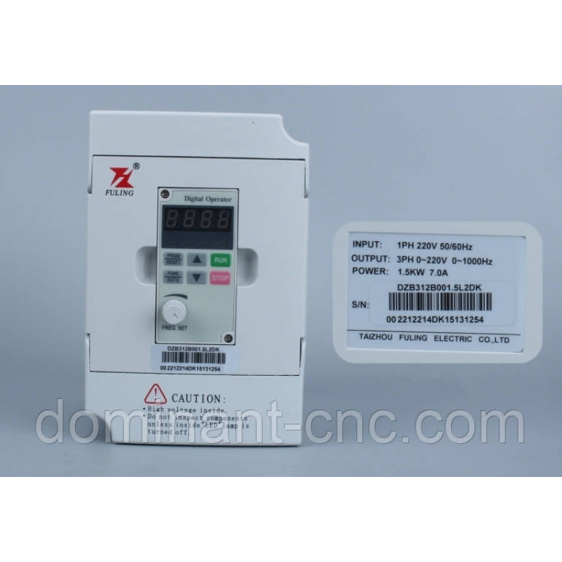 Інвертор VFD 1.5KW 220V