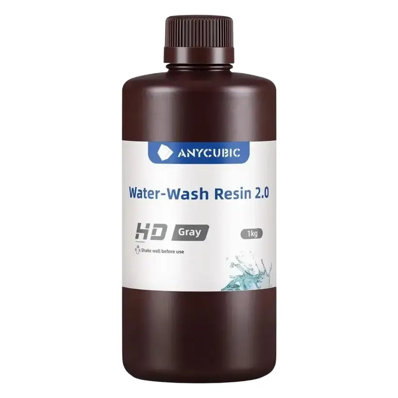 Фотополімерна смола високошвидкісна Anycubic High Speed Resin 2.0, Gray, 1 кг, сіра