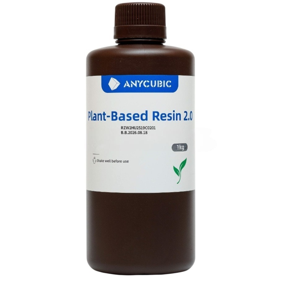 Смола фотополімерна Anycubic ECO Plant-Based UV Resin 2.0, 1кг, сіра
