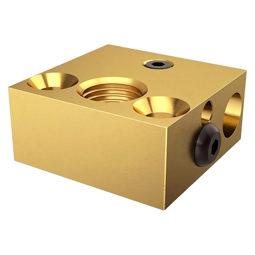 Хітблок Creality Ender 5/ 5 Pro/ 5 Plus/ CR10/ CR-10-S4/ CR-10-S5, алюміній