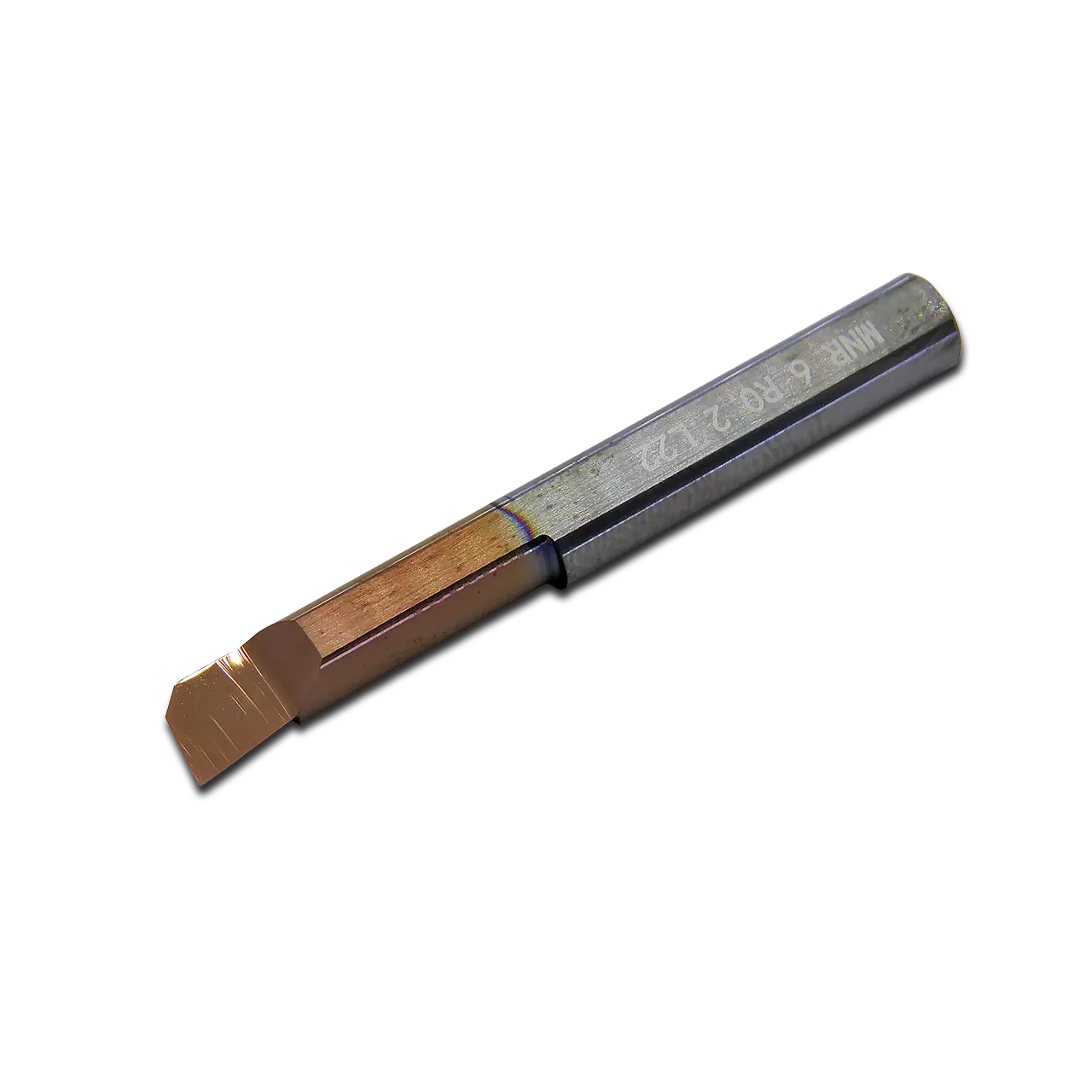 Міні різець твердосплавний розточний MNR6 R0.20 L22 Dmin-6.1mm