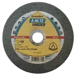 Круг відрізний Klingspor Kronenflex 150x1,6x22,23 А 46 TZ GER SPECIAL