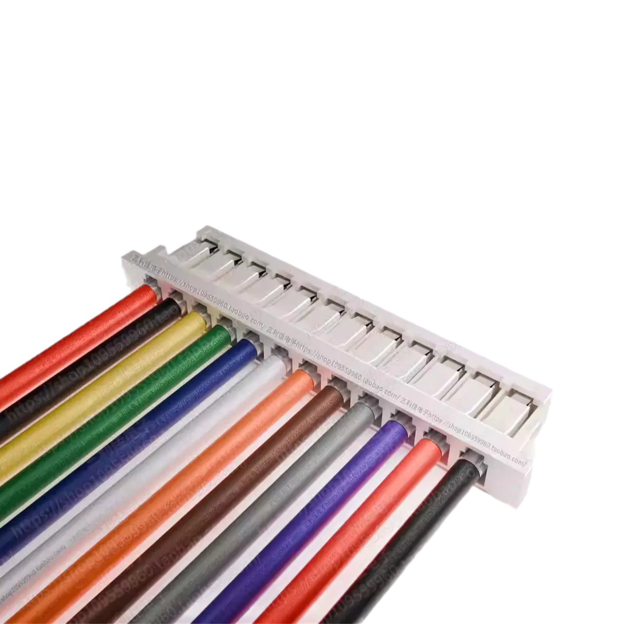 ПВХ кабель 30AWG із роз’ємом JST SH 1.0мм Female 12P