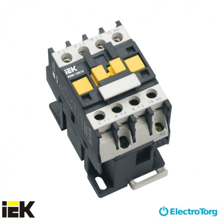 Контактор КМИ-11811 18А 380В/АС3 1р (НЗ) ИЭК (IEK)