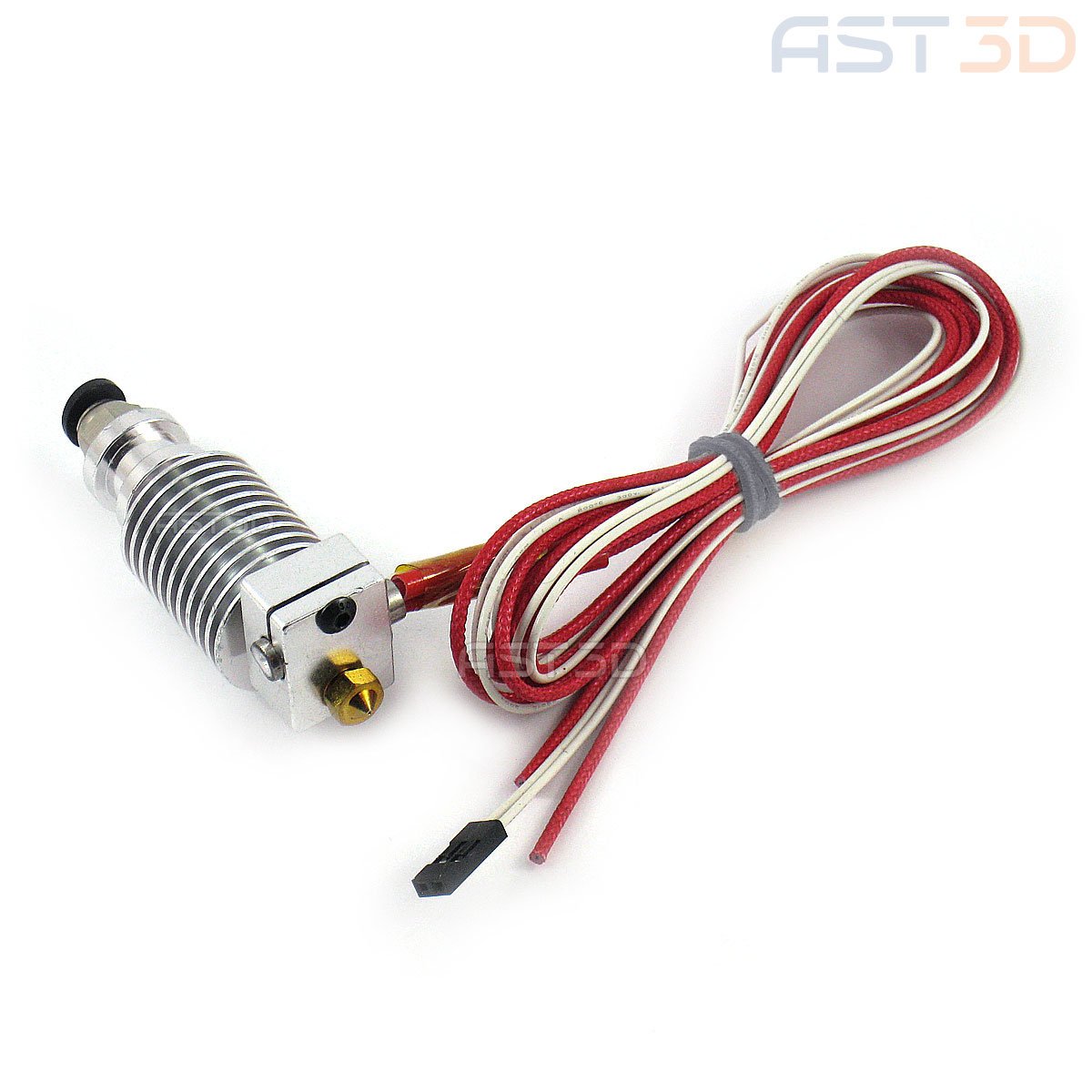 Экструдер E3D v6 в сборе (HotEnd bowden с фитингом, радиатором)
