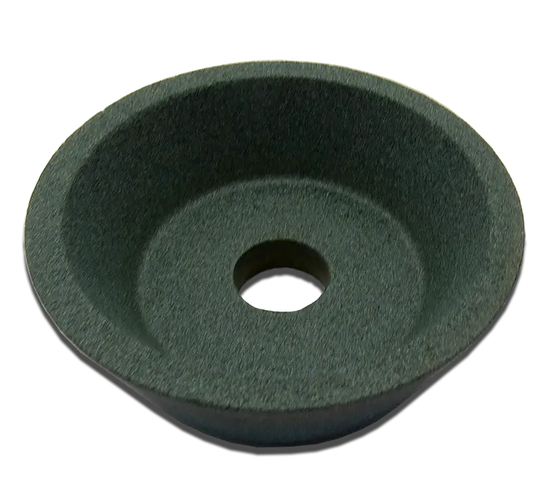 Круг шліфувальний чашковий конічний 150x50x32 64C Р16 / F80 С2