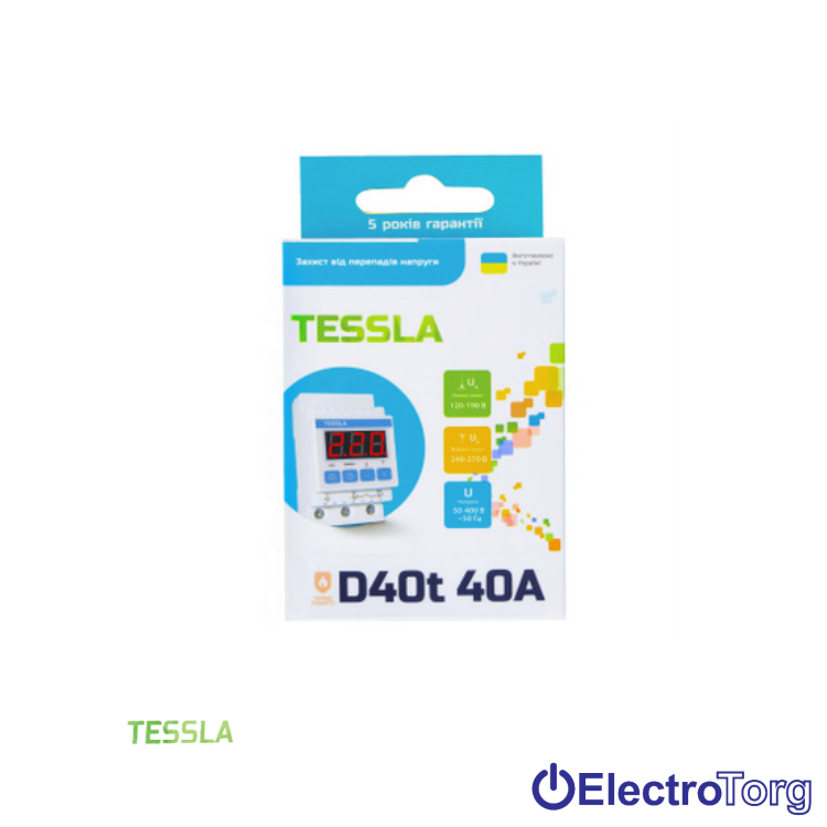 Реле напряжения D40t TESSLA