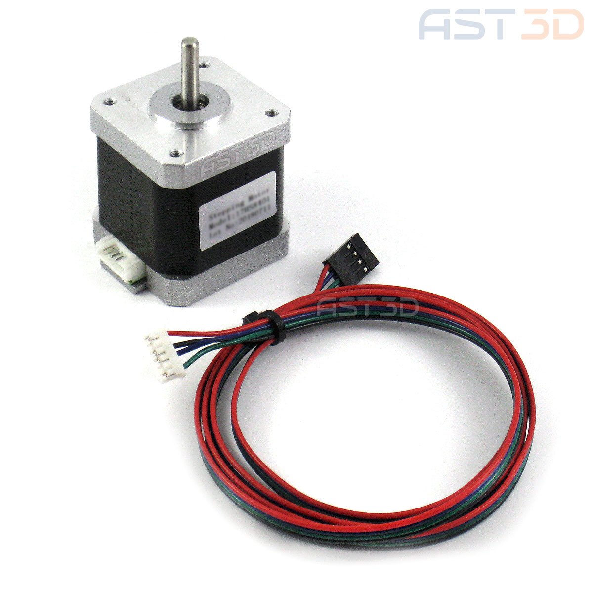 Шаговый двигатель Nema 17 17hs8401s 1,8А (с разъемом 4pin, 8401)