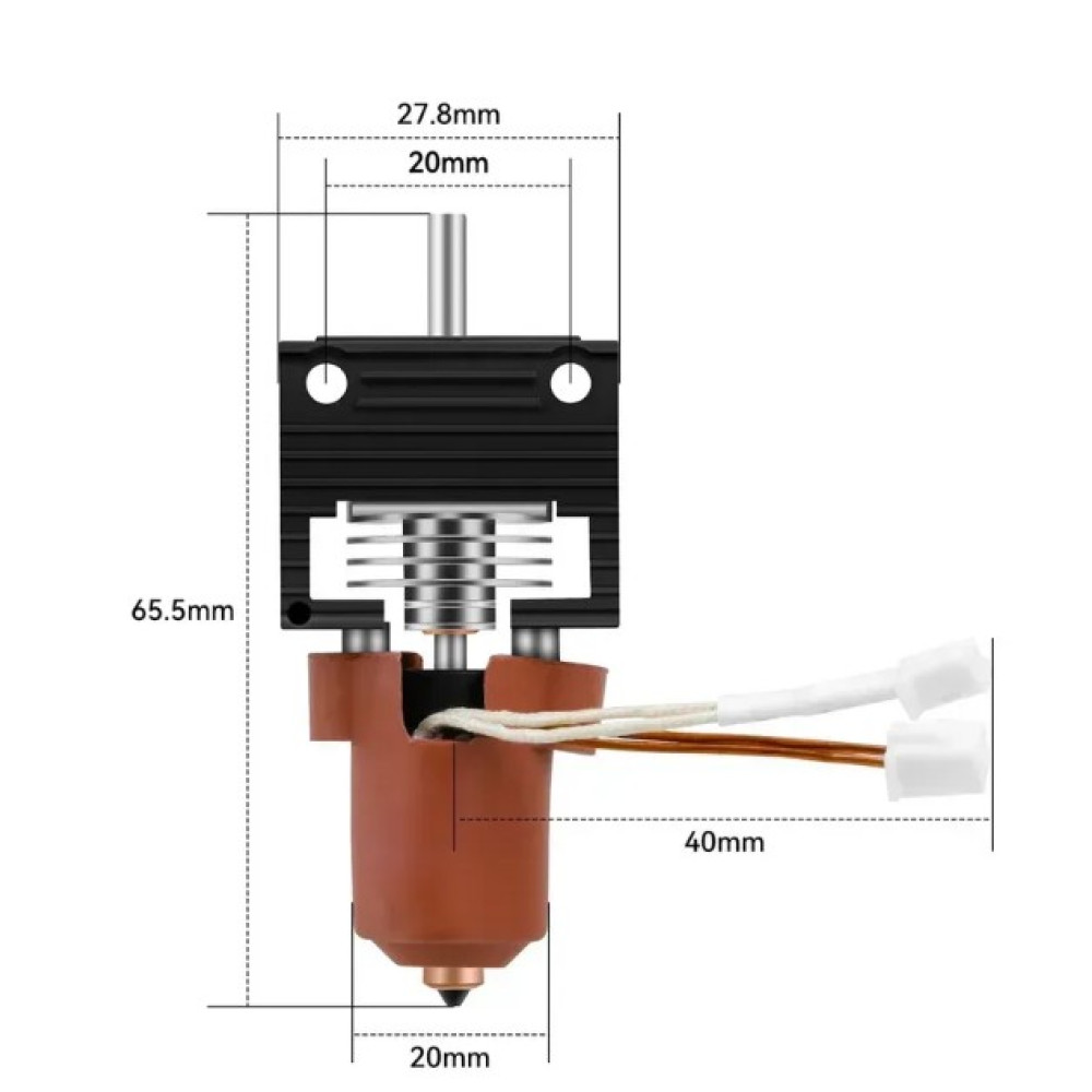 Оновлений продуктивний хотенд для Creality K1 / K1 Max / K1C