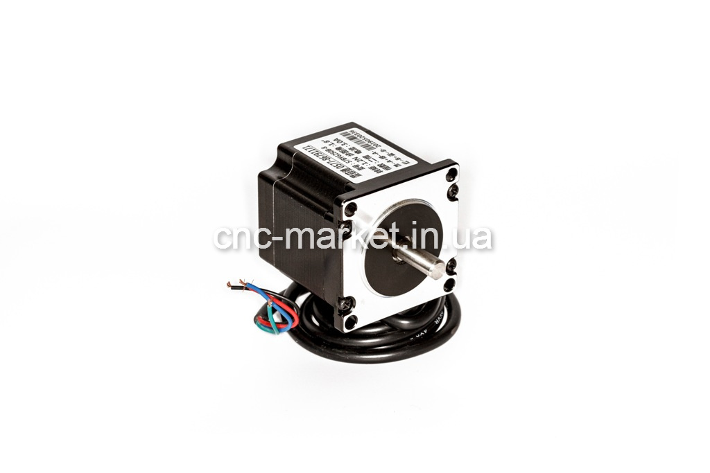 Шаговый двигатель 57BYG250B-8 вал на 2 стороны 1,2 Нм