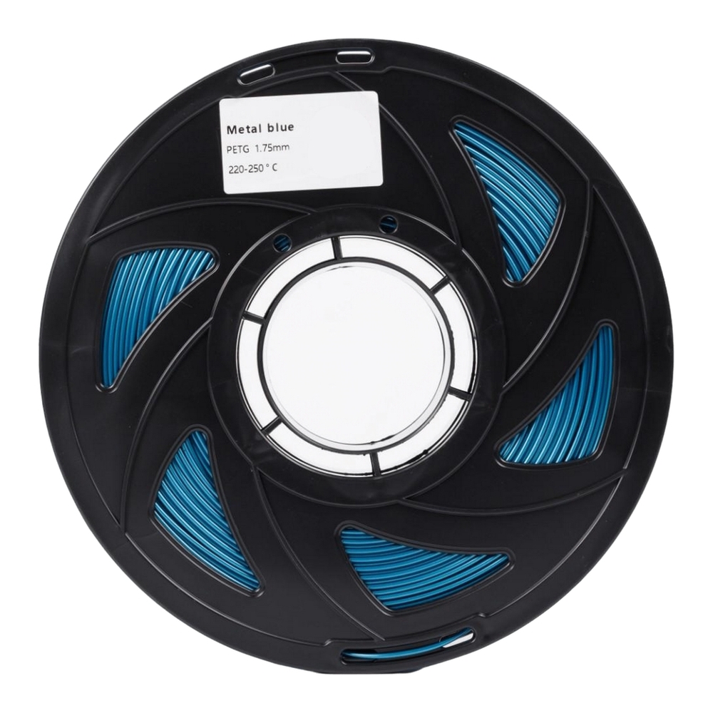Філамент UA3D PETG Metal Blue, 1.75мм, 1кг, синій металік
