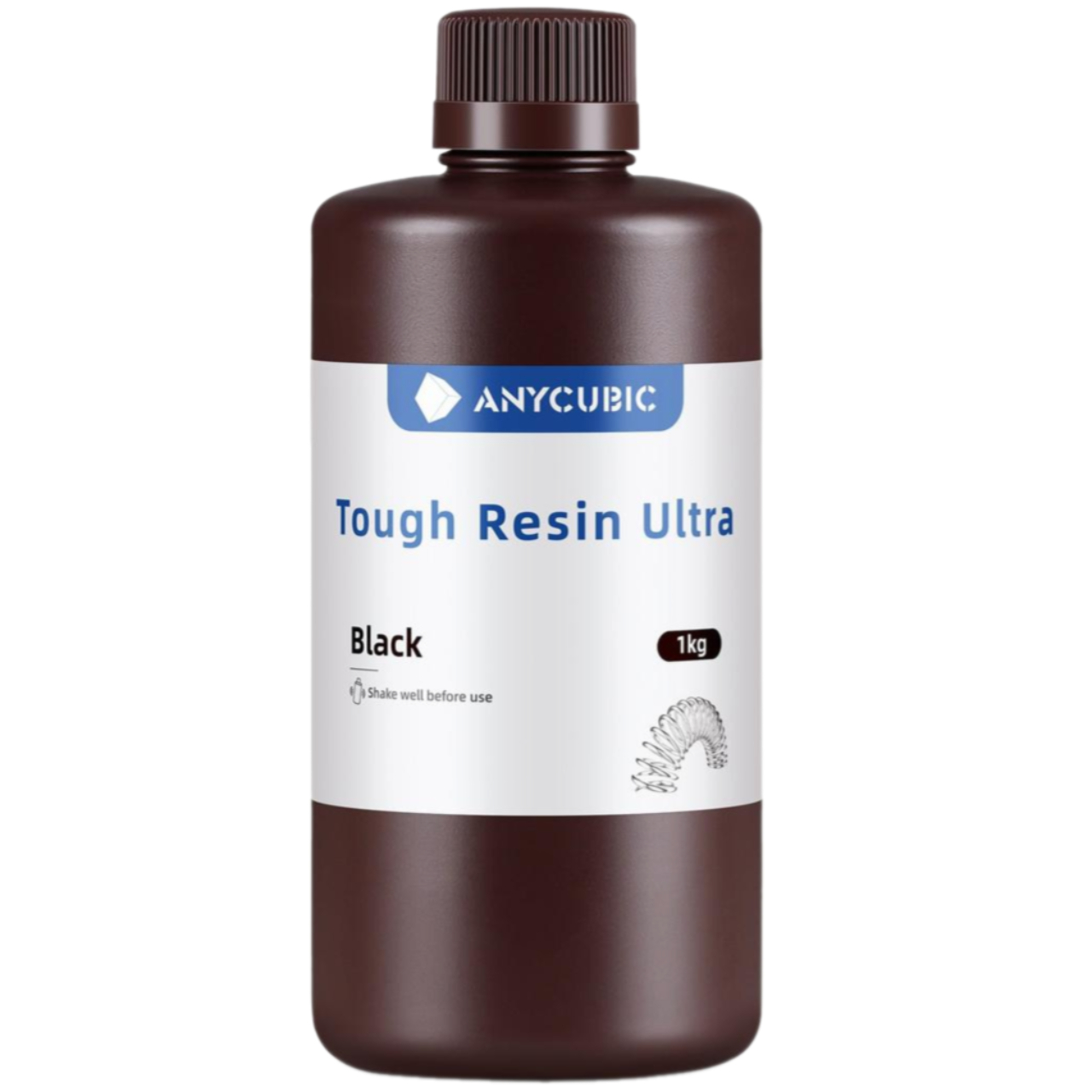 Смола фотополімерна Anycubic Tough Resin Ultra, 1кг, чорна