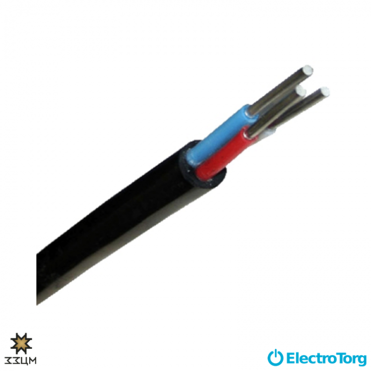 Кабель АВВГнг 3х2,5 ЗЗЦМ Electro Cable Group (ECG)