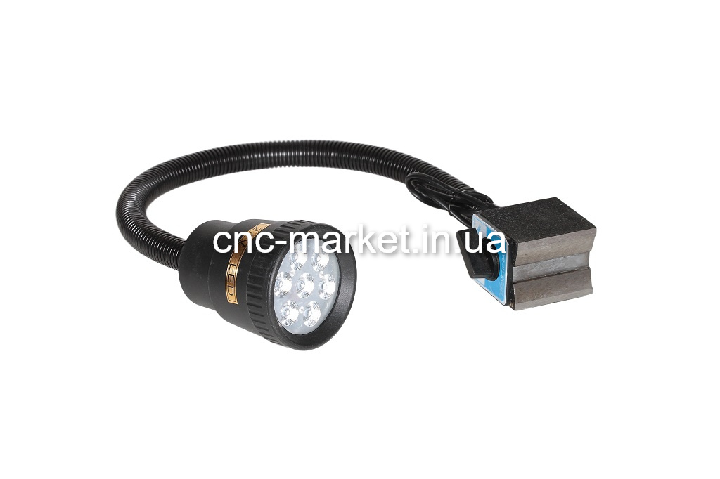 Прожектор станочный (50D LED) 7W (24V) c магнитом