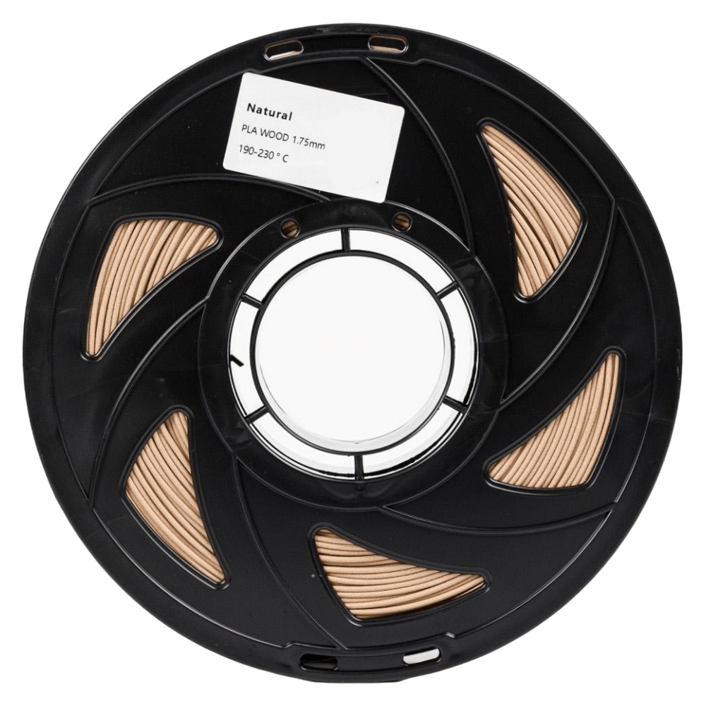 Філамент UA3D PLA WOOD Natural, наповнений деревиною, 1.75мм, 1кг, бежевий