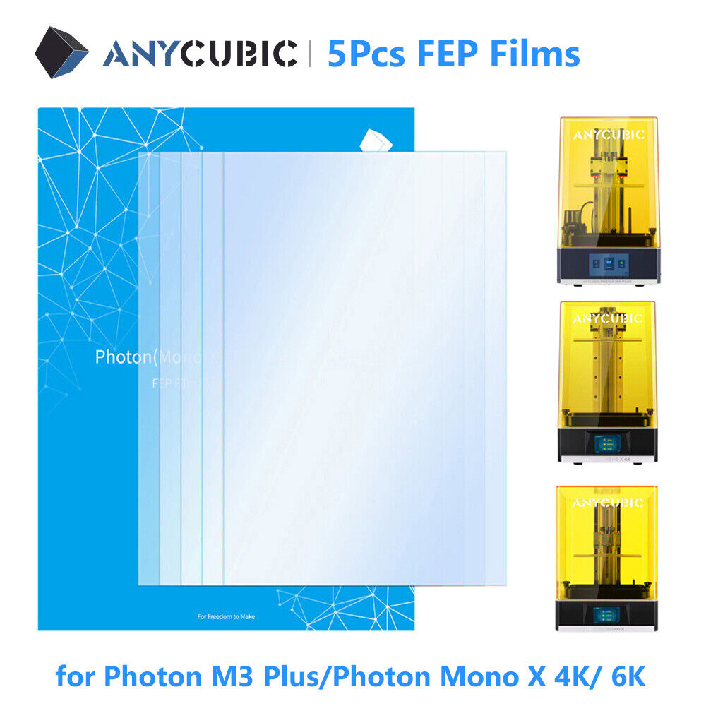 Плівка FEP для 3D-принтера Photon Mono X/Mono X2/Mono X 6K/M3 Plus 5 шт.