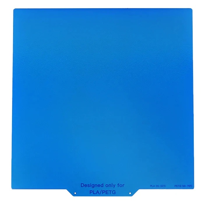 Пластина QIDI Cool Plate, двостороння, 310*310мм, блакитна, (оригінал, PLUS4080)