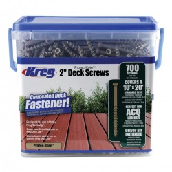 Саморізи для Kreg Deck Jig 51мм, 700шт