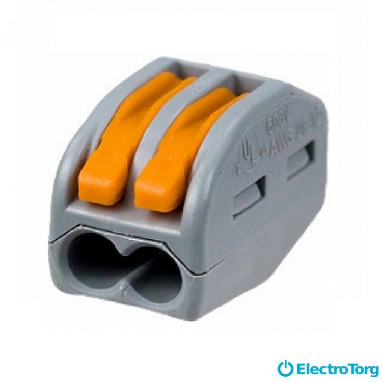 Клеммник 222-412 2 входа ElectroTorg (ЭлектроТорг)
