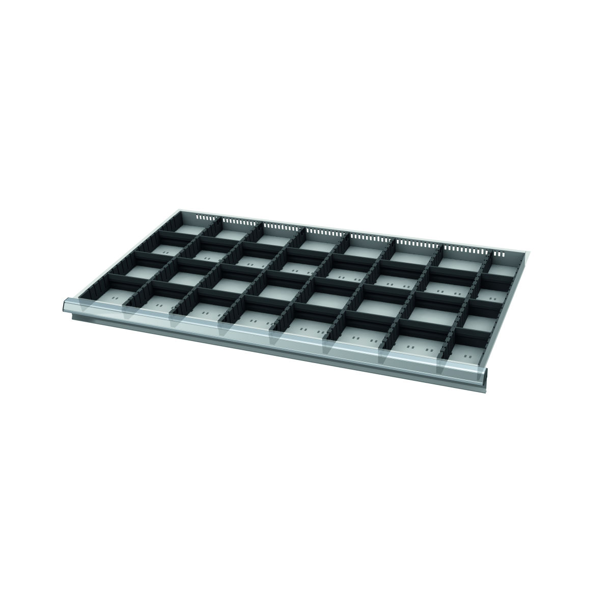 Schlitztrennleisten- / Trennwand-Sortiment, 46×24G, Schubladen-Fronthöhe / Typ: 75/1
