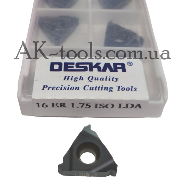 ER-різьбова пластина · 16ER-1.75 ISO LDA
