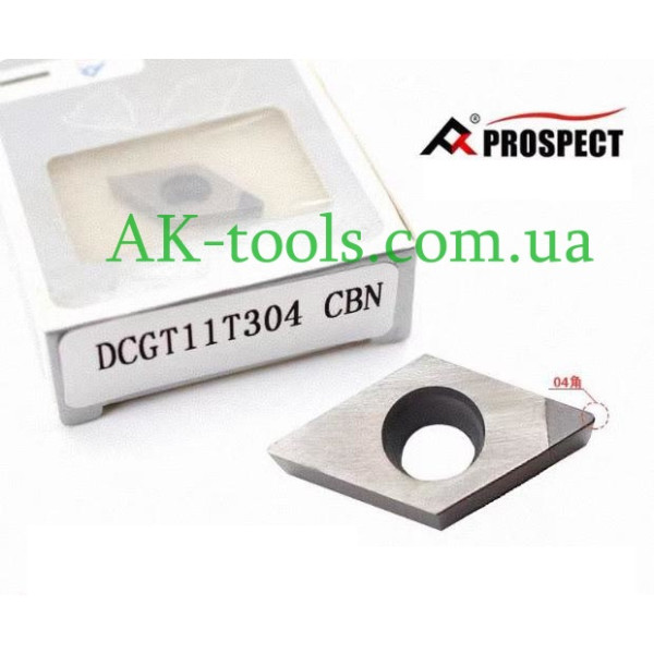 55° DNMG+DCMT · DCGT11T304 CBN