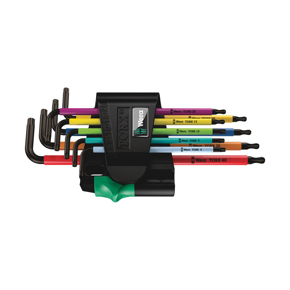 967/9 TX BO Multicolour 1 Winkelschlüsselsatz, BlackLaser, 9-teilig