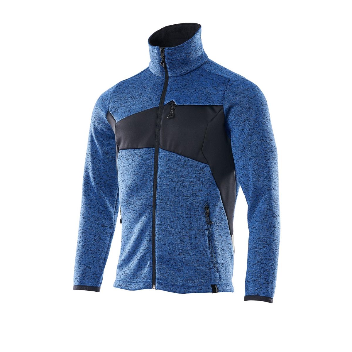 Strickpullover ACCELERATE, azurblau / schwarzblau, Unisex-Größe: S