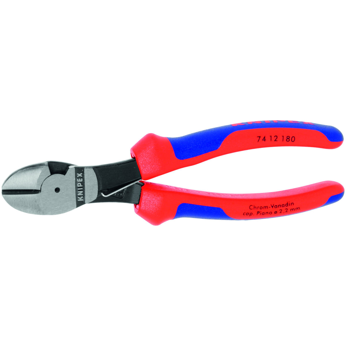 Kraft-Seitenschneider, poliert, mit Öffnungsfeder, ganze Länge: 160mm