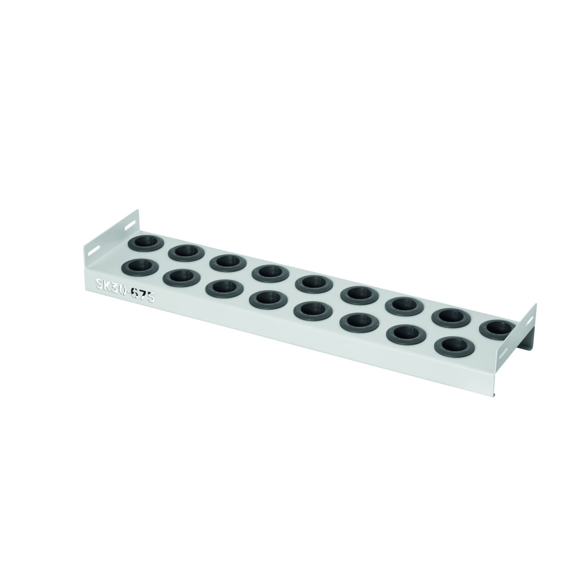 Werkzeugträger mit Werkzeugaufnahmen, Breite 627 mm, für Werkzeugschäfte: SK30