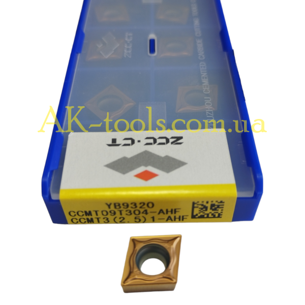 80° CNMG+ССМT · CCMT09T304-AHF YB9320 ZCC-Original