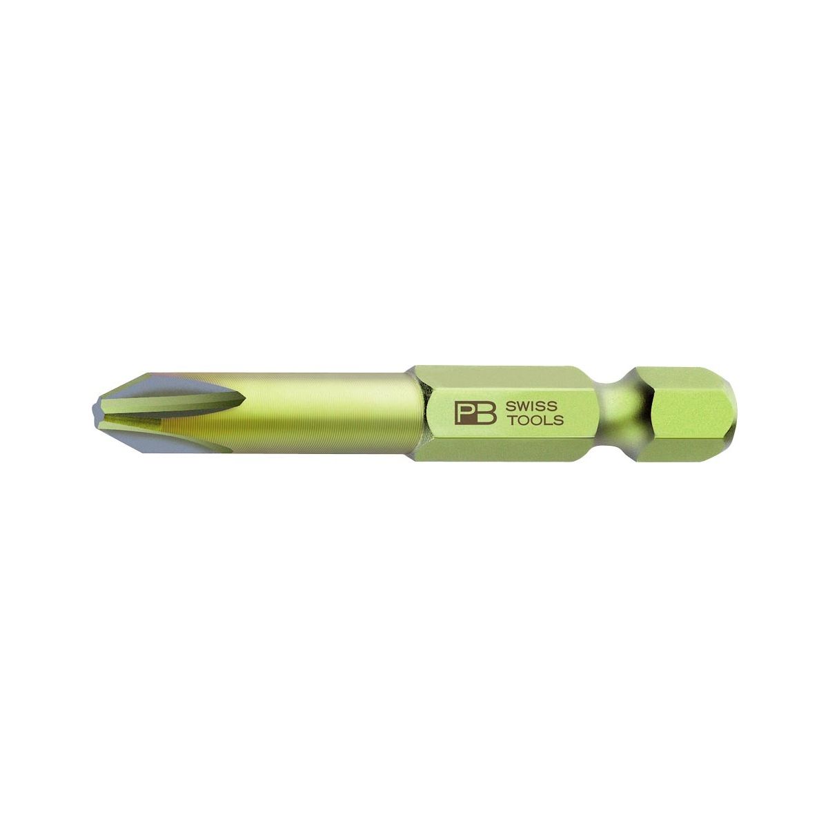 PrecisionBit für Phillips, 1/4 Zoll E 6,3, Kreuzschlitzgröße / ganze Länge: 1mm