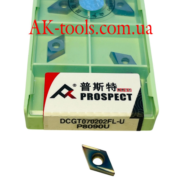 55° DNMG+DCMT · DCGT070202FL-U P8090U