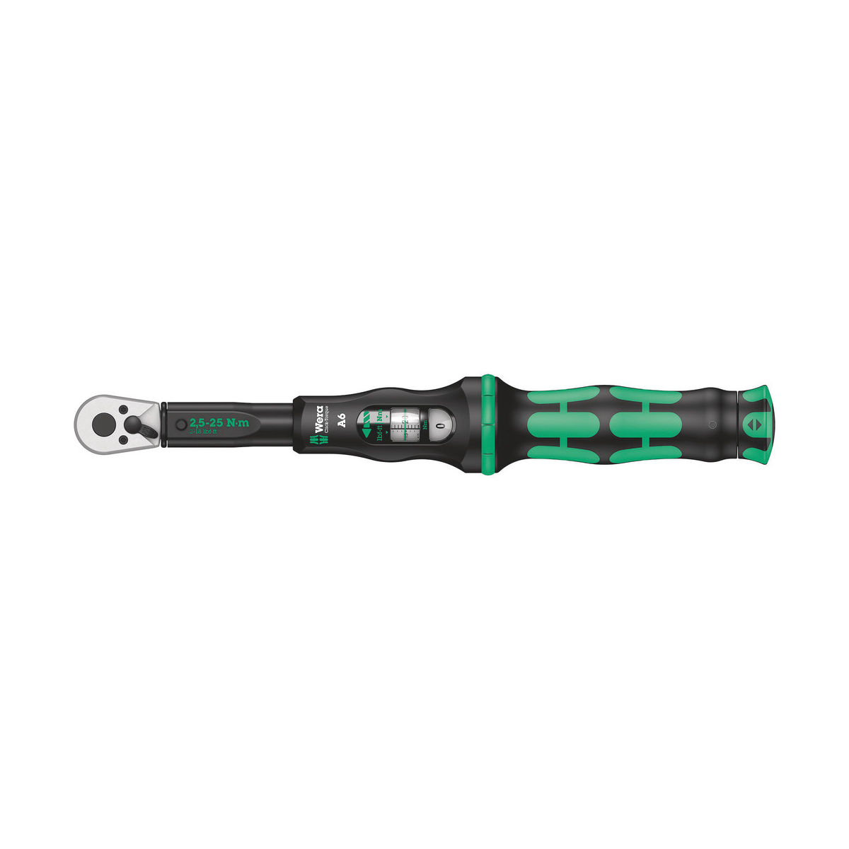 Click-Torque A 6 Drehmomentschlüssel mit Umschaltknarre, 2,5-25 Nm, 1/4″ x 2,5-25 Nm