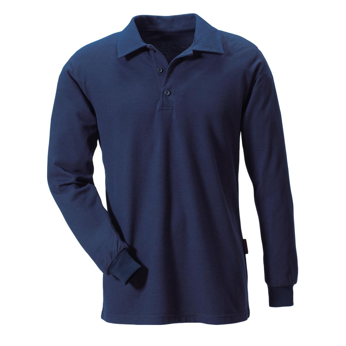 Flammschutz-Langarm-Shirt, marineblau, Unisex-Größe: S