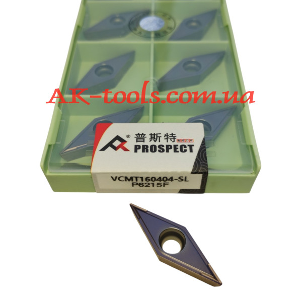 35° VNMG+VBMT+VCMT · VCMT160404-SL P6215F
