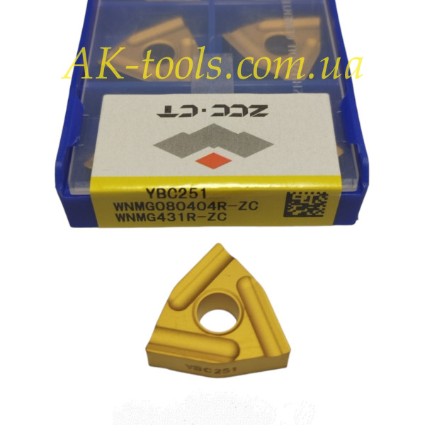 80° WNMG · WNMG080404R-ZC YBC251 ZCC Original