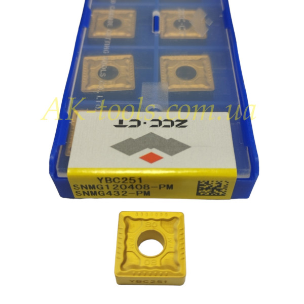 90° SNMG+SCMT · SNMG120408-PM YBC251 Zcc Original